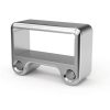 Flanșă de fixare pentru mâna curentă rectangulară 60 x 25 mm – Accesoriu durabil și elegant pentru balustrade